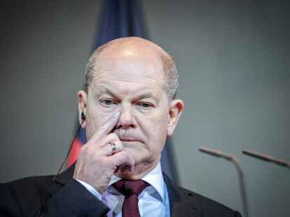 Olaf Scholz ist seit zwei Jahren Bundeskanzler - aber nur wenige sind mit seiner Arbeit zufrieden.