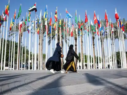 Der UN-Klimagipfel in Dubai soll morgen zu Ende gehen - sollte er nicht verl&auml;ngert werden.