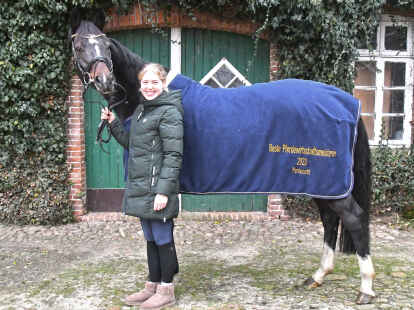 Hat mit der Note 1,5 ihren Meister gemacht: Lea Sophie Holtmann aus Klattenhof