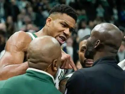 Stand beim Bucks-Sieg gegen die Indiana Pacers im Mittelpunkt: Giannis Antetokounmpo.