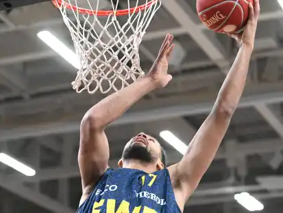 Machte unter dem Korb ein tolles Spiel: Norris Agabkoko