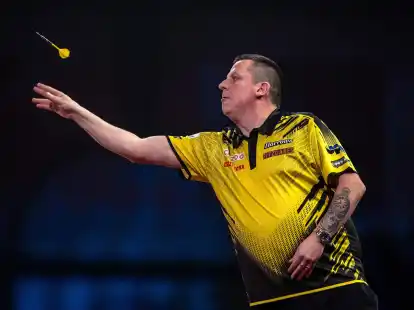 Der Brite Dave Chisnall w&uuml;rde auf Gabriel Clemens treffen.