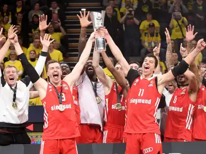 Die Final Four bestehen neben dem FC Bayern noch aus Alba Berlin, den Bamberg Baskets und Meister ratiopharm Ulm.