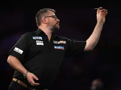 Ist bei der Darts-WM fr&uuml;h ausgeschieden:&nbsp;James Wade.