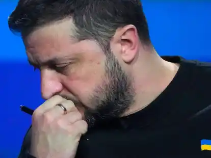 &laquo;Ich bin &uuml;berzeugt davon, dass die USA&nbsp;uns nicht verraten werden&raquo;, sagt Wolodymyr Selenskyj.