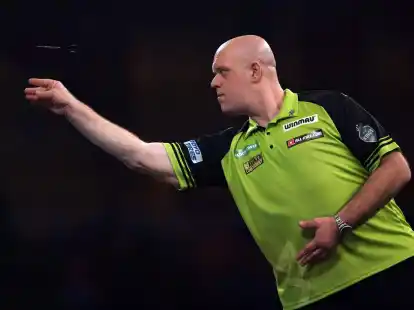 Kann sich Darts bei Olympia vorstellen: Michael van Gerwen.