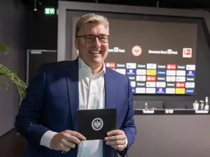 &laquo;Wir waren und bleiben den UEFA-Wettbewerben voll und ganz verpflichtet&raquo;, sagt Eintrachts Vorstandssprecher Axel Hellmann.