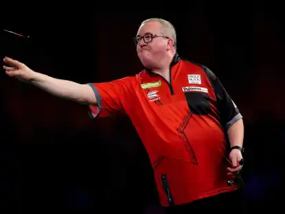 Stephen Bunting in Aktion.