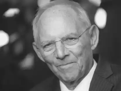 Wolfgang Sch&auml;uble ist tot.