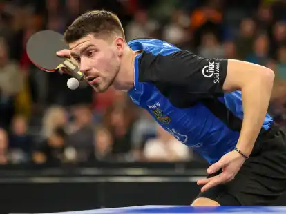 Patrick Franziska und der 1. FC Saarbr&uuml;cken konnten das Topspiel gegen Borussia D&uuml;sseldorf gewinnen.