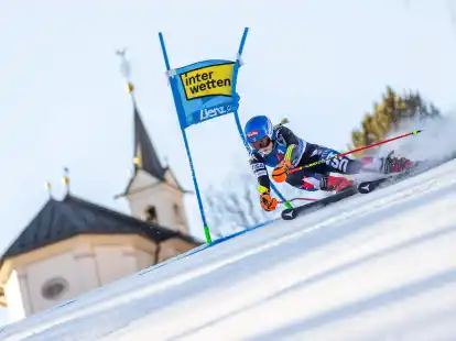 US-Superstar Mikaela Shiffrin siegte auch in Lienz.