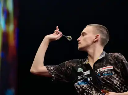 Ricardo Pietreczko ist bei der Darts-WM ausgeschieden.