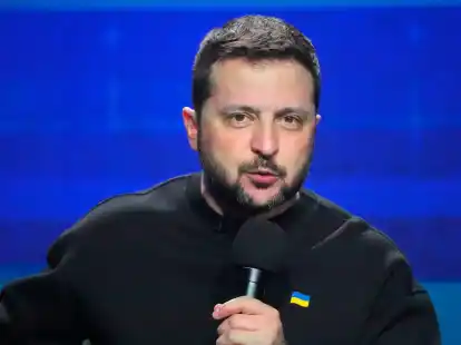 Der ukrainische Pr&auml;sident Wolodymyr Selenskyj steht innenpolitisch und au&szlig;enpolitisch unter Druck.