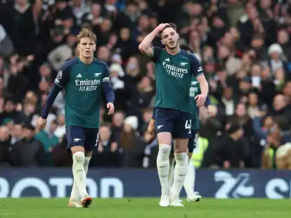 Der FC Arsenal verliert auch beim FC&nbsp;Fulham.