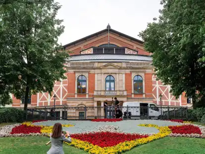 Das Bayreuther Festspielhaus.