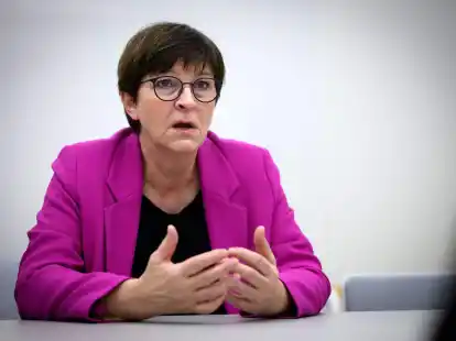 SPD-Chefin Saskia Esken hatte ein Verbotsverfahren gegen die AfD bereits im August ins Spiel gebracht.