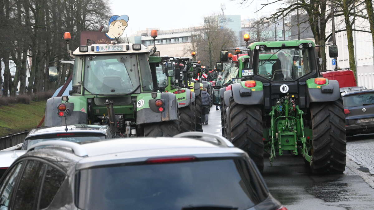 Protest der Landwirte: Sternfahrt am 8. Januar nach Bremen