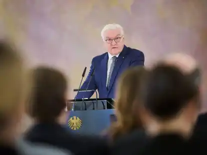 Bundespr&auml;sident Frank-Walter Steinmeier hat den Zehntausenden Helferinnen und Helfern in den Hochwassergebieten gedankt und seine Hochachtung ausgesprochen (Archivbild).