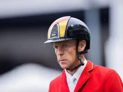 Der deutsche Reiter Marcus Ehning ritt beim Weltcup-Turnier in Madrid zum Sieg.