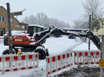 Der Schnee ist mittlerweile getaut, die Sperrung bleibt.
