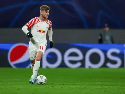 Timo Werner steht vor einem Wechsel nach England.