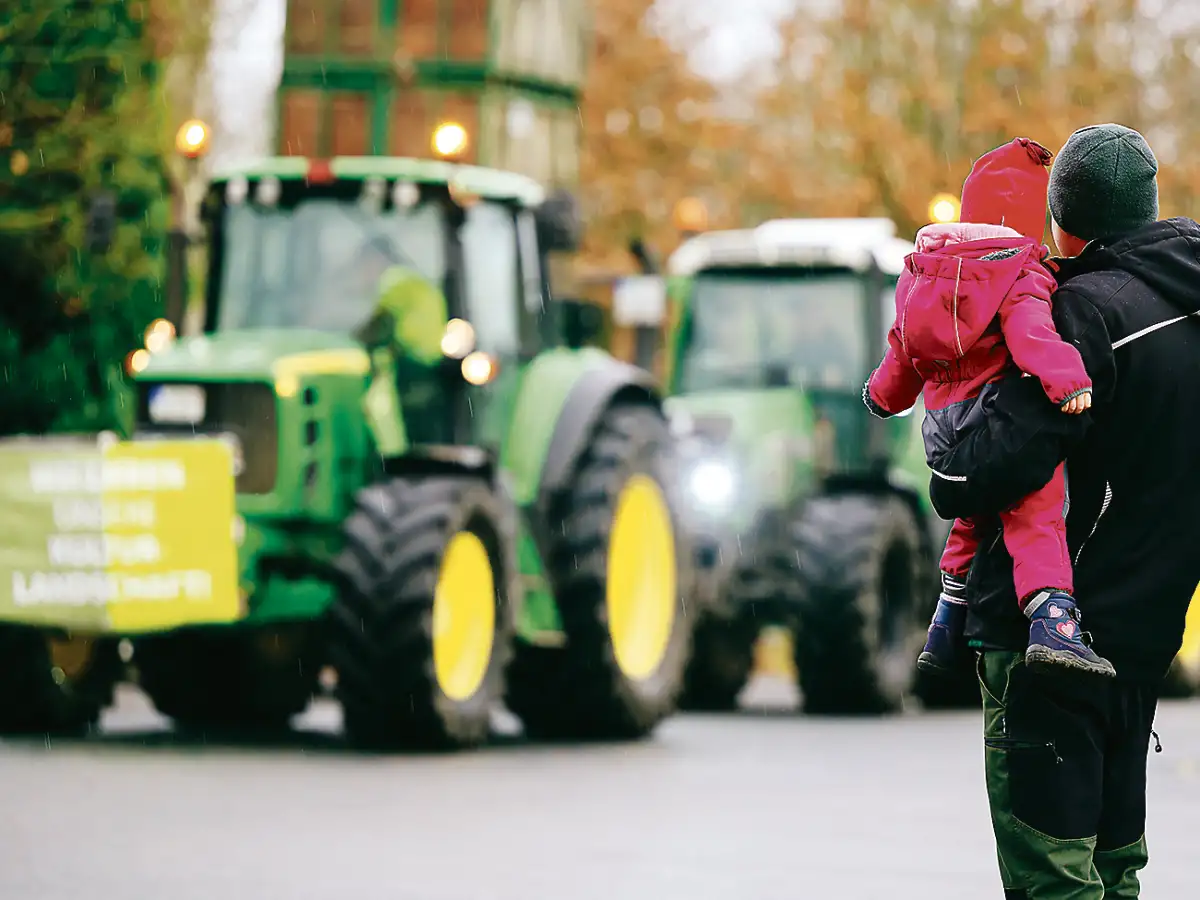 Protest der Landwirte in Friesland: Behinderungen im Verkehr und Sternfahrt  geplant