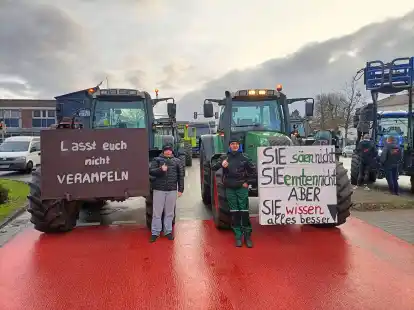 In Aurich brachten Landwirte und verwandte Berufe bereits am vergangenen Wochenende den Verkehr zum Erliegen.