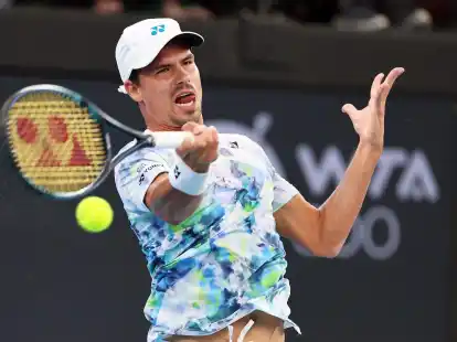 Steht beim Turnier in Auckland im Achtelfinale: Daniel Altmaier.