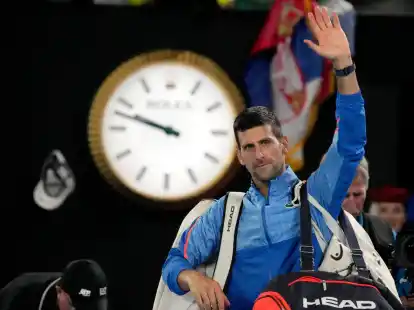 Novak Djokovic ist bei den Australian Open der gro&szlig;e Favorit.
