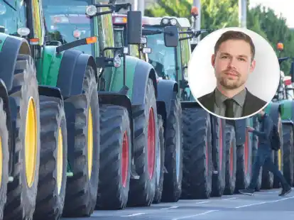 Felix M&uuml;ller war am Montag bei dem Gro&szlig;protest in Bremen dabei.