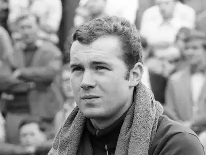 Schon früh ein Star: Franz Beckenbauer im Jahr 1967. In jenem Jahr wurde er 22 Jahre alt.