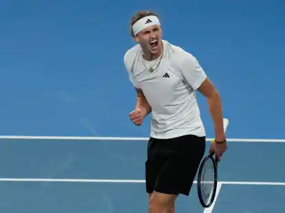Alexander Zverev zeigte sich beim United Cup in starker Form.