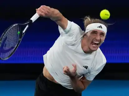 Trifft in der ersten Runde der Australian Open auf Dominik Koepfer: Alexander Zverev.