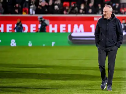 Denkt gerne an seine Begegnung mit Franz Beckenbauer zur&uuml;ck: Christian Streich.