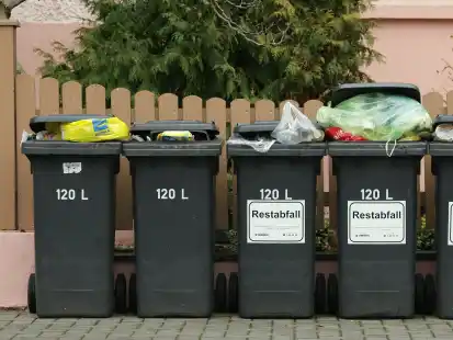 Im Landkreis Aurich werden manche M&uuml;lltonnen am kommenden Dienstag erst sp&auml;ter abgeholt.