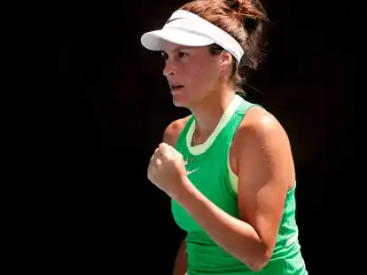 Tatjana Maria ist bei den Australian Open in die zweite Runde eingezogen.