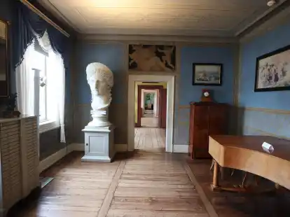 Blick in die R&auml;ume des Goethe-Hauses in Weimar.