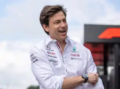 Verl&auml;ngerte seinen Vertrag bei Mercedes: Teamchef Toto Wolff.