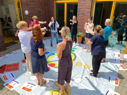 Zwanglos und gesellig war die  vergangene Schulung f&uuml;r die Bewegungslotsen.