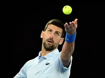 Hat eine Schw&auml;che f&uuml;r einen Baum in Melbourne: Novak Djokovic.