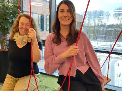 Daniela Hirt (links) und Hilke Kenkel-Schwartz engagieren sich  in der T&auml;ter-Opfer-Arbeit. Sie stehen nach dem  Film &bdquo;all  eure gesichter&ldquo; zu Gespr&auml;chen bereit. 