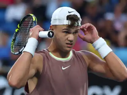 Holger Rune ist bei den Australian Open in der zweiten Runde gescheitert.