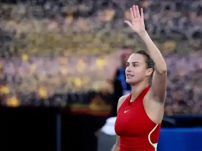 Steht bei den Australian Open im Achtelfinale: Aryna Sabalenka.