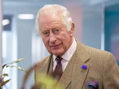 K&ouml;nig Charles III. muss sich wegen einer vergr&ouml;&szlig;erten Prostata im Krankenhaus behandeln lassen.