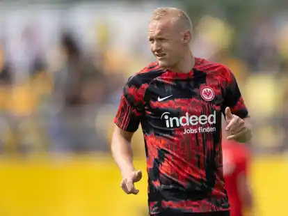 Fehlte monatelang aufgrund einer hartn&auml;ckigen Wadenverletzung: Frankfurts Sebastian Rode.