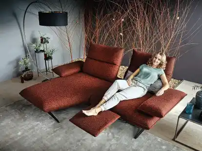 Nat&uuml;rliche Optik, angenehme Haptik, multifunktionaler Komfort: So sieht der aktuelle Trend bei den Polsterm&ouml;beln aus.