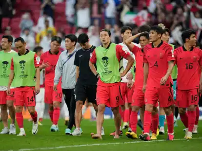 S&uuml;dkorea kam gegen Jordanien nicht &uuml;ber ein 2:2 hinaus.