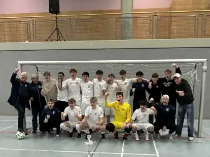 Die A-Jugend vom JFV Cloppenburg gewann die AOK-Hallenstadtmeisterschaft.