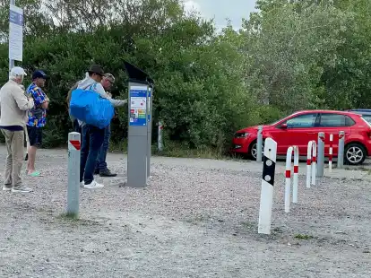 Die Parkgeb&uuml;hren am Strand Hooksiel bleiben f&uuml;r viel Besucher ein &Auml;rgernis.