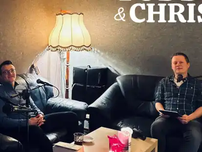Frische Idee: Thorsten (links) und sein Cousin Christian Zeiß haben ihren eigenen Podcast herausgebracht.